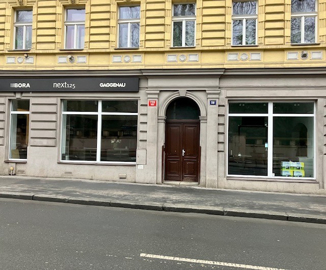Klientské místo v centru Prahy